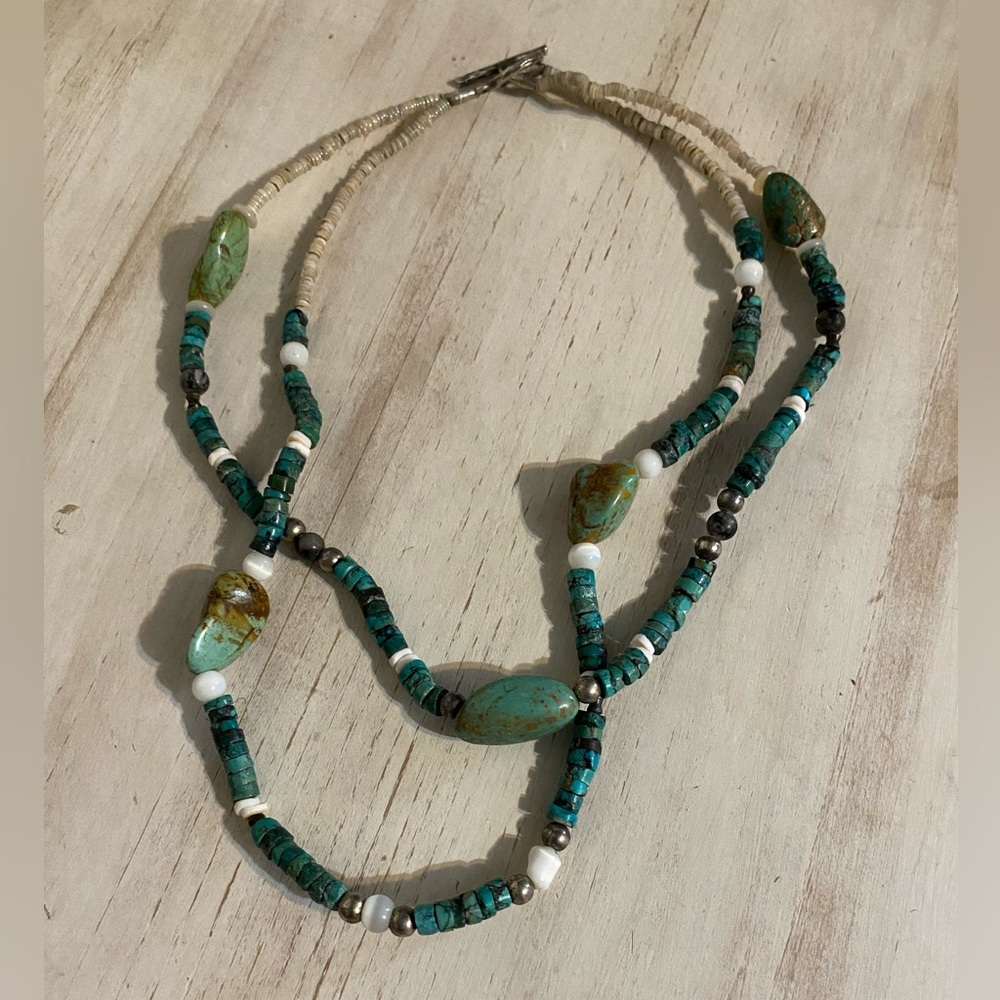 Vintage Kingman Turquoise Necklace